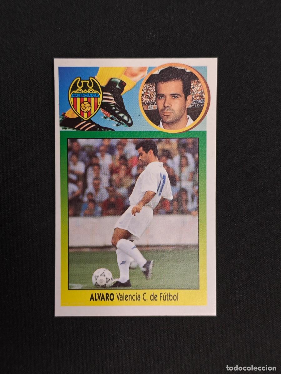 Cromos de F&uacute;tbol: CROMO LIGA ESTE ALVARO VALENCIA NUNCA PEGADO SIN PEGAR 93 94 1993 1994 RA526