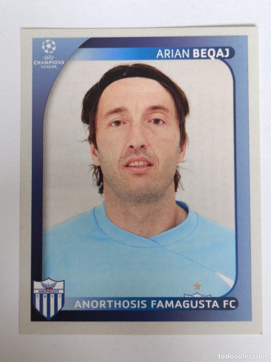 Cromos de F&uacute;tbol: #44 BEQAJ (ANORTHOSIS) CHAMPIONS LEAGUE 2008/2009 PANINI