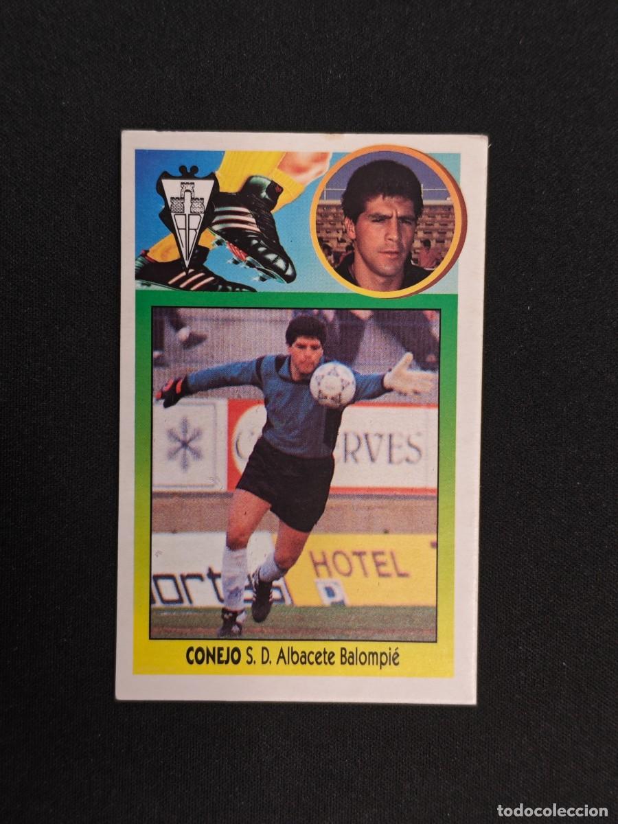 Cromos de F&uacute;tbol: CROMO LIGA ESTE CONEJO FICHAJE 10 ALBACETE NUNCA PEGADO SIN PEGAR 93 94 1993 1994 RA526