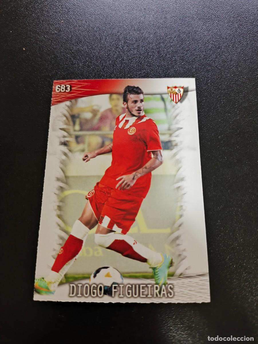 Cromos de F&uacute;tbol: 683 Diogo Figueiras SEVILLA ULTIMA HORA UH MUNDICROMO LIGA 2013 2014 13 14 PLATINUM NO PANINI ESTE