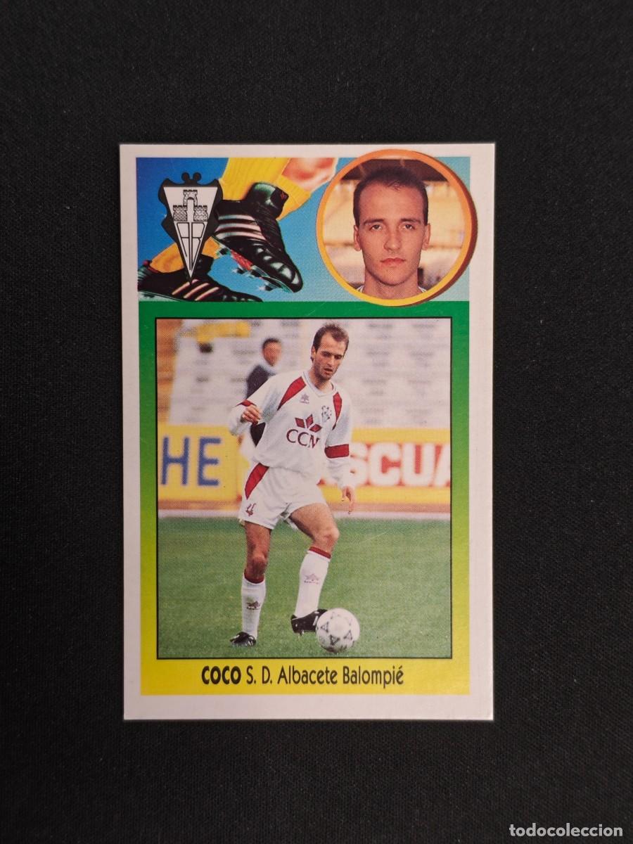 Cromos de F&uacute;tbol: CROMO LIGA ESTE COCO ALBACETE NUNCA PEGADO SIN PEGAR 93 94 1993 1994 RA526