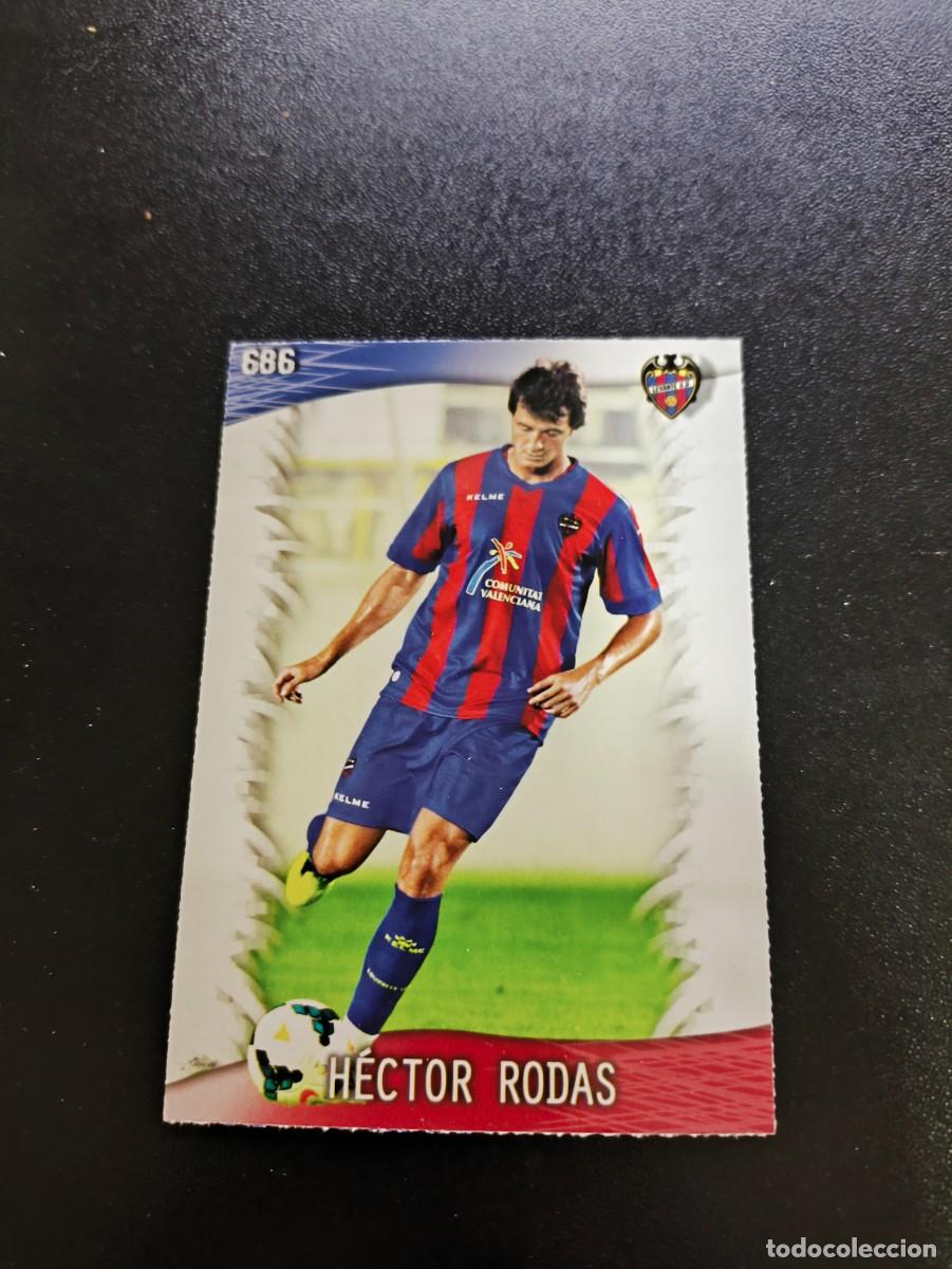 Cromos de F&uacute;tbol: 686 H&eacute;ctor Rodas LEVANTE ULTIMA HORA UH MUNDICROMO LIGA 2013 2014 13 14 PLATINUM NO PANINI ESTE