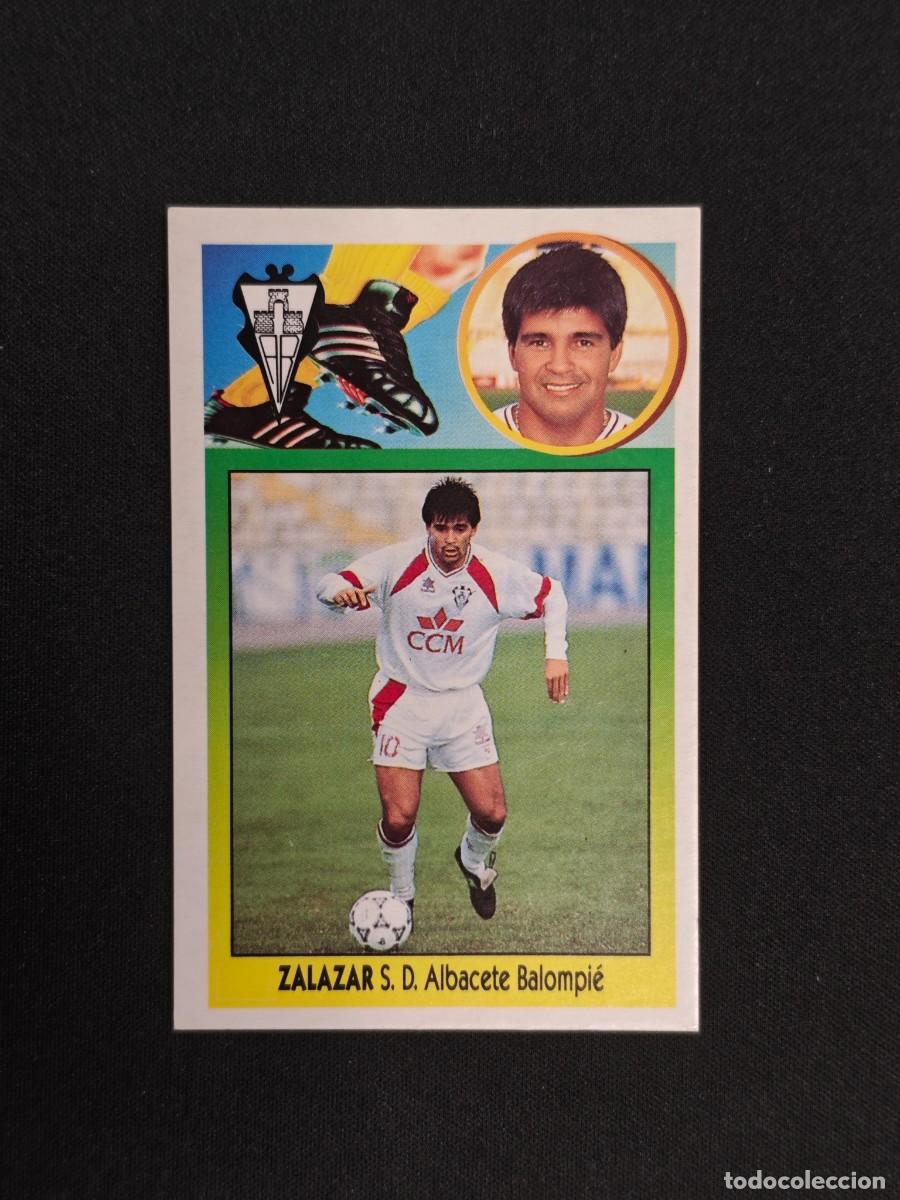 Cromos de F&uacute;tbol: CROMO LIGA ESTE ZALAZAR ALBACETE NUNCA PEGADO SIN PEGAR 93 94 1993 1994 RA526