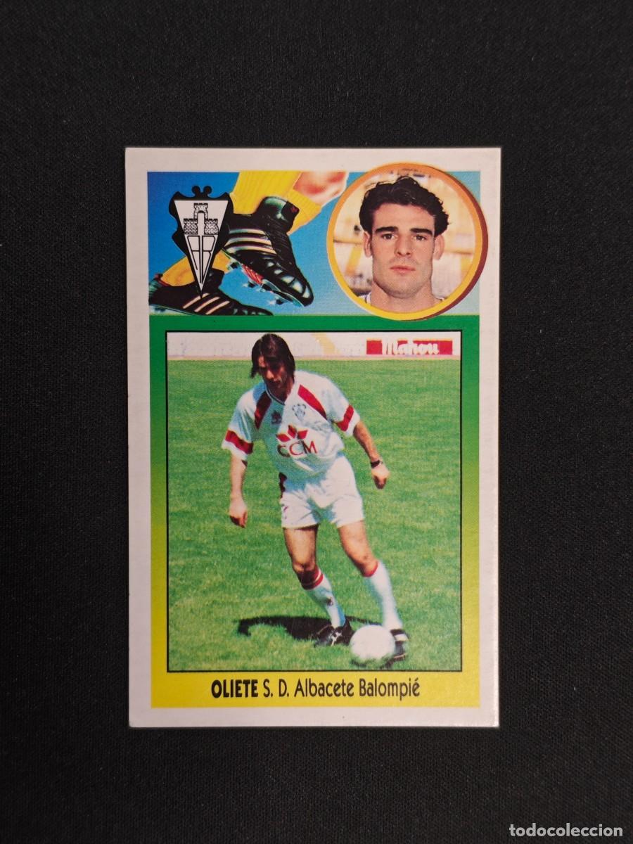 Cromos de F&uacute;tbol: CROMO LIGA ESTE OLIETE ALBACETE NUNCA PEGADO SIN PEGAR 93 94 1993 1994 RA526