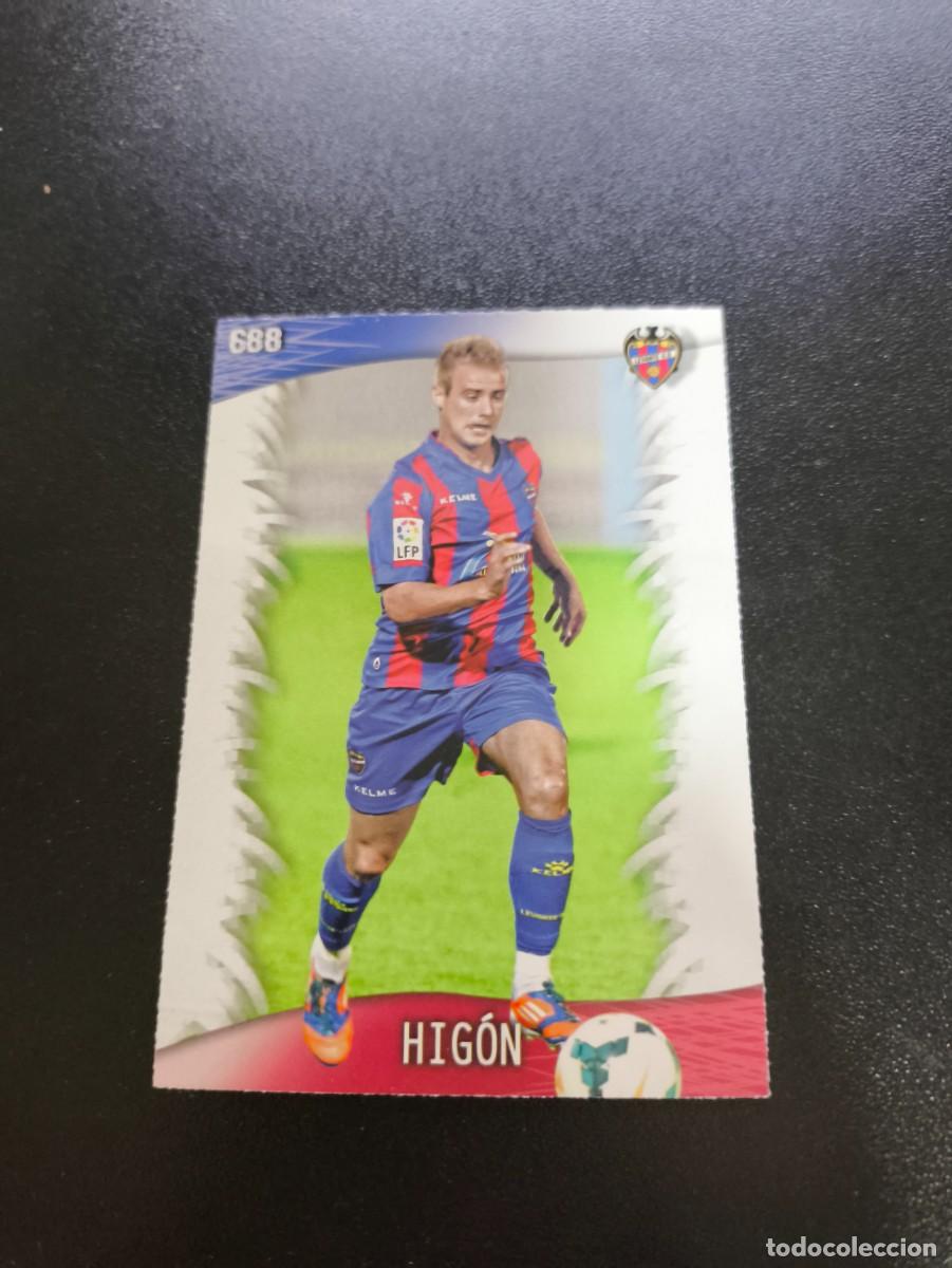 Cromos de F&uacute;tbol: 688 Hig&oacute;n LEVANTE ULTIMA HORA UH MUNDICROMO LIGA 2013 2014 13 14 PLATINUM NO PANINI ESTE