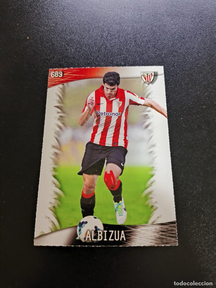 Cromos de F&uacute;tbol: 689 Albizua ATHLETIC DE BILBAO ULTIMA HORA MUNDICROMO LIGA 2013 2014 13 14 PLATINUM NO PANINI ESTE
