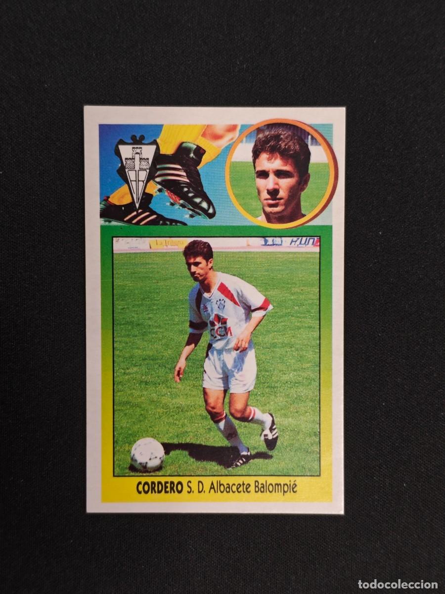 Cromos de F&uacute;tbol: CROMO LIGA ESTE CORDERO ALBACETE NUNCA PEGADO SIN PEGAR 93 94 1993 1994 RA526