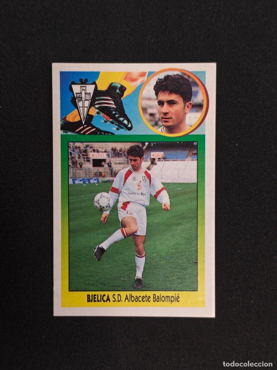 Cromos de F&uacute;tbol: CROMO LIGA ESTE BJELICA COLOCA ALBACETE NUNCA PEGADO SIN PEGAR 93 94 1993 1994 RA526
