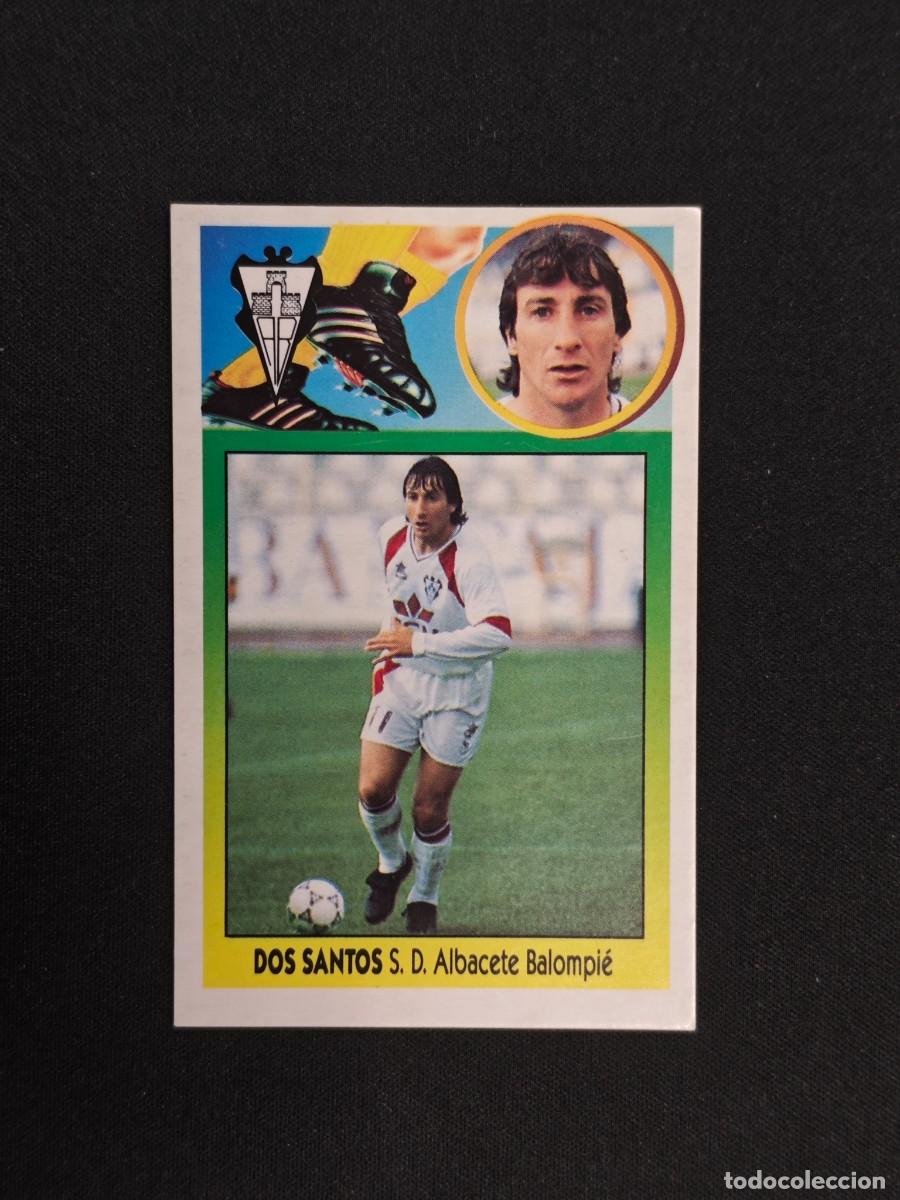 Cromos de F&uacute;tbol: CROMO LIGA ESTE DOS SANTOS ALBACETE NUNCA PEGADO SIN PEGAR 93 94 1993 1994 RA526
