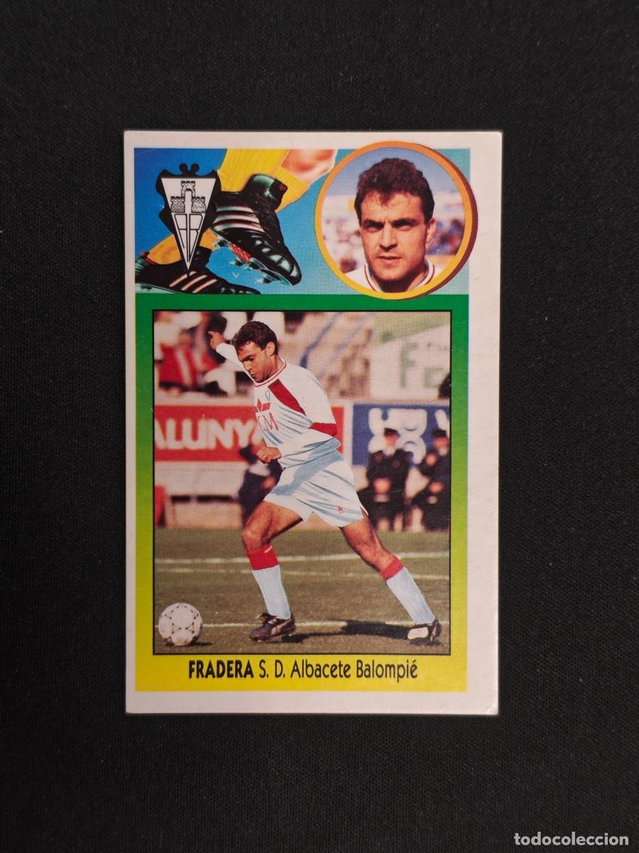 Cromos de F&uacute;tbol: CROMO LIGA ESTE FRADERA COLOCA ALBACETE NUNCA PEGADO SIN PEGAR 93 94 1993 1994 RA526