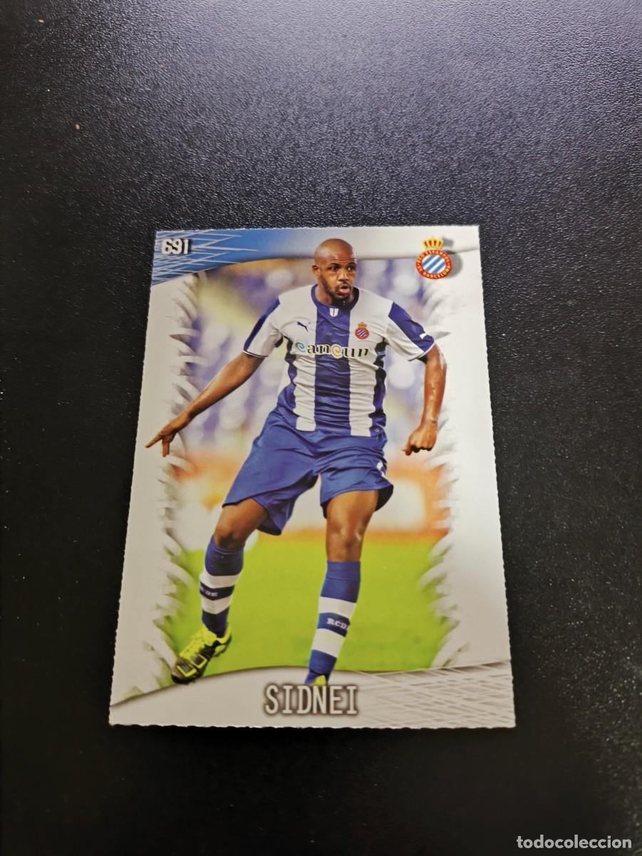 Cromos de F&uacute;tbol: 691 Sidnei ESPANYOL ULTIMA HORA UH MUNDICROMO LIGA 2013 2014 13 14 PLATINUM NO PANINI ESTE