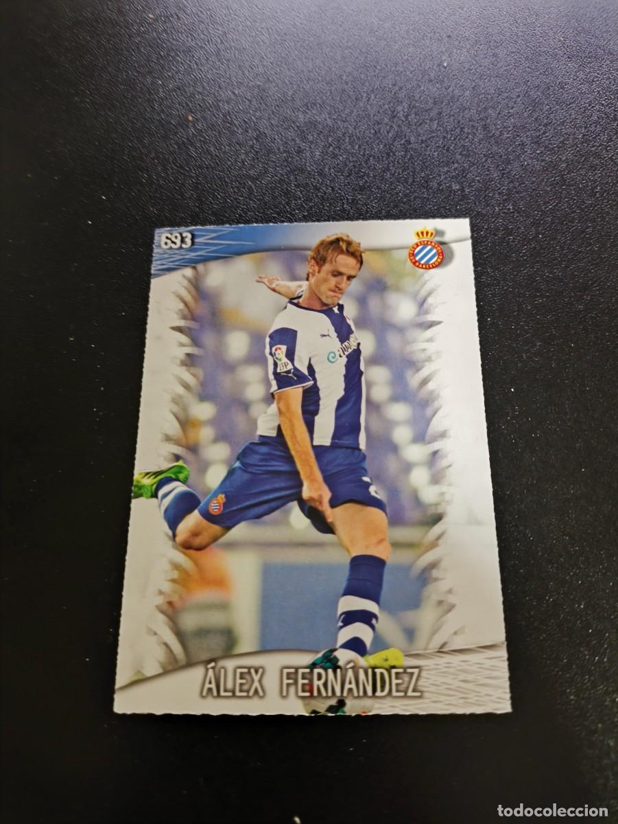 Cromos de Futebol: 693 &Aacute;lex Fern&aacute;ndez ESPANYOL ULTIMA HORA UH MUNDICROMO LIGA 2013 2014 13 14 PLATINUM NO PANINI ESTE