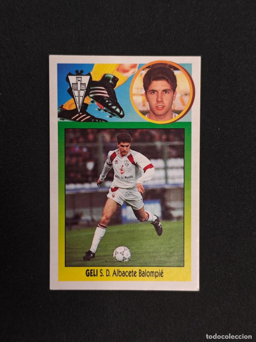 Cromos de Futebol: CROMO LIGA ESTE GELI ALBACETE NUNCA PEGADO SIN PEGAR 93 94 1993 1994 RA526