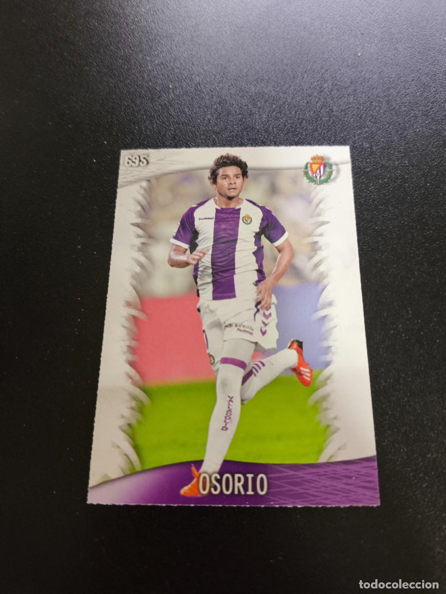 Cromos de Futebol: 695 Osorio VALLADOLID ULTIMA HORA UH MUNDICROMO LIGA 2013 2014 13 14 PLATINUM NO PANINI ESTE