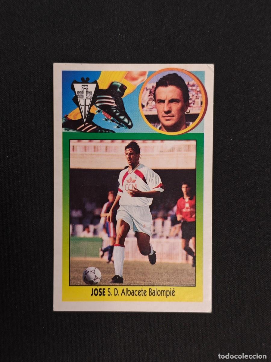 Cromos de Futebol: CROMO LIGA ESTE JOSE FICHAJE 20 ALBACETE NUNCA PEGADO SIN PEGAR 93 94 1993 1994 RA526