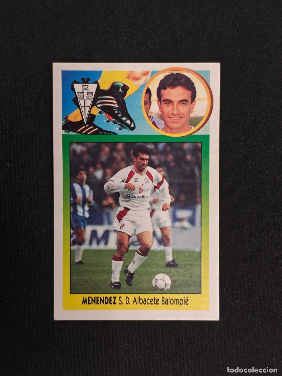 Cromos de Futebol: CROMO LIGA ESTE MENENDEZ ALBACETE NUNCA PEGADO SIN PEGAR 93 94 1993 1994 RA526