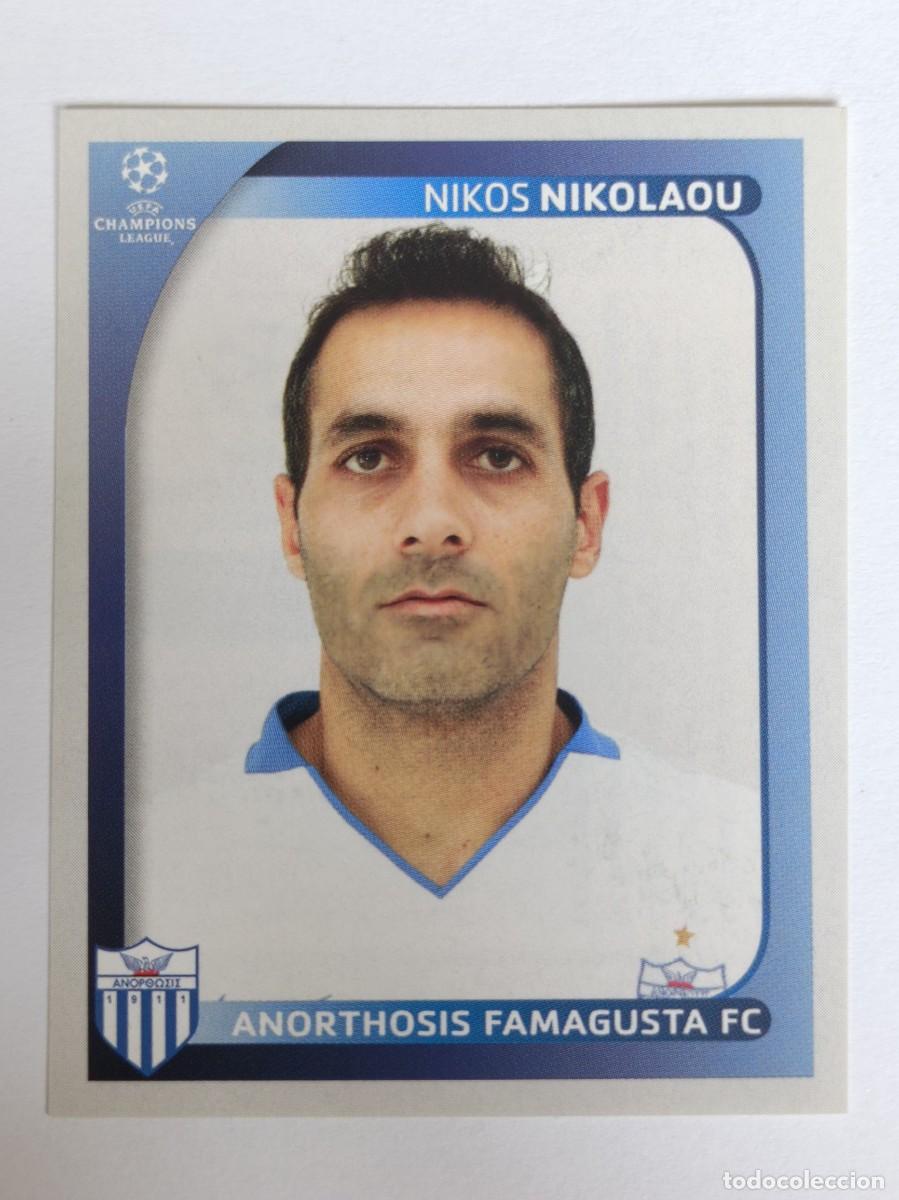 Cromos de Futebol: #54 NIKOLAOU (ANORTHOSIS) CHAMPIONS LEAGUE 2008/2009 PANINI