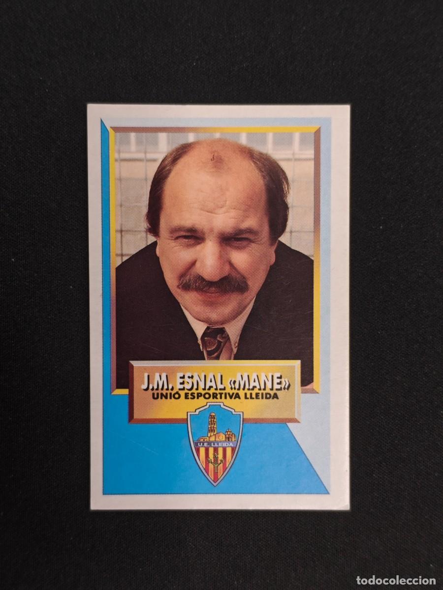 Cromos de Futebol: CROMO LIGA ESTE ENTRENADOR J. M. ESNAL MANE LLEIDA NUNCA PEGADO SIN PEGAR 93 94 1993 1994 RA526