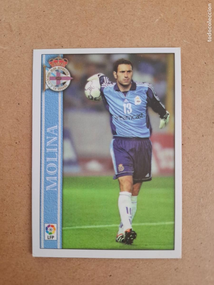 Cromos de Futebol: MUNDICROMO 2000 2001 00 01 - 5 MOLINA - R.C. DEPORTIVO