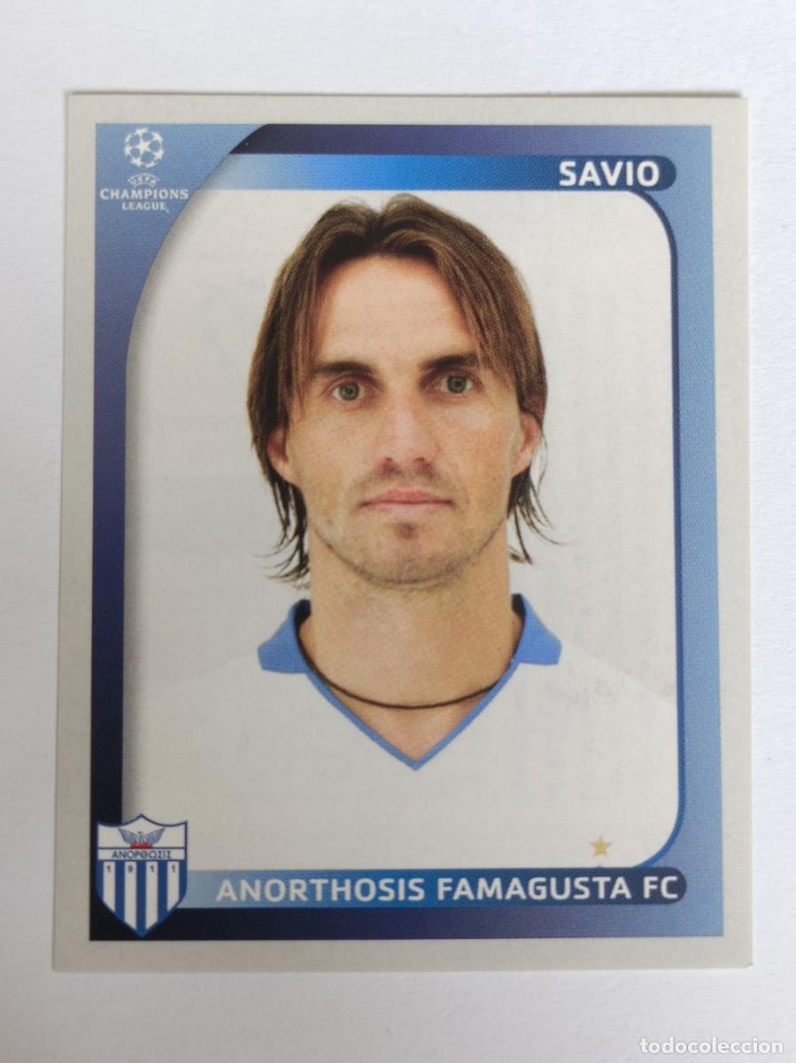 Cromos de Futebol: #55 SAVIO (ANORTHOSIS) CHAMPIONS LEAGUE 2008/2009 PANINI