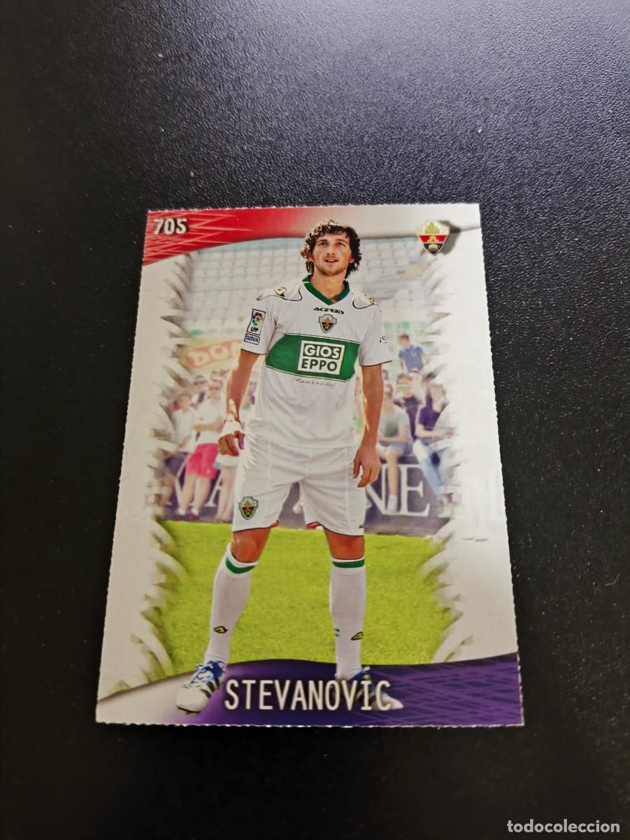 Cromos de Futebol: 705 Stevanovic ELCHE ULTIMA HORA UH MUNDICROMO LIGA 2013 2014 13 14 PLATINUM NO PANINI ESTE