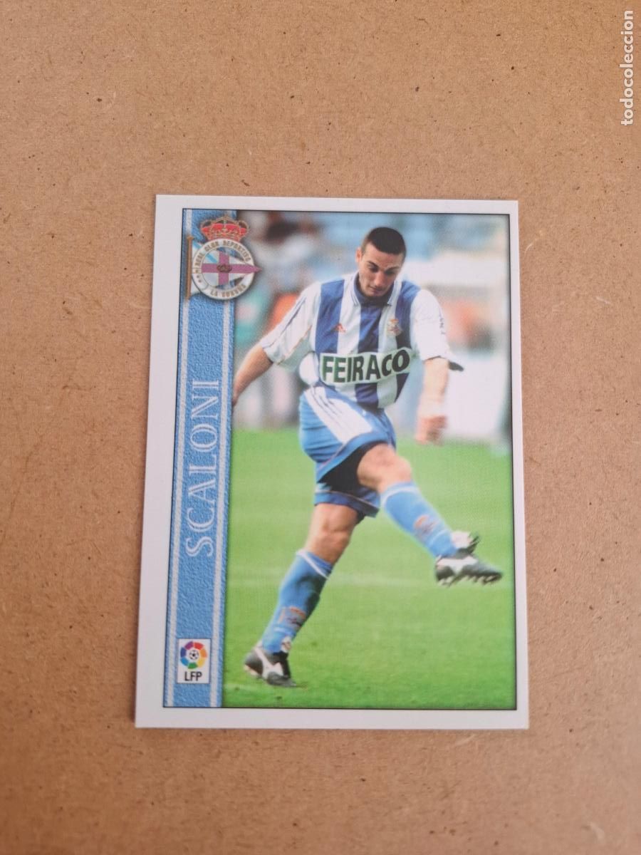 Cromos de Futebol: MUNDICROMO 2000 2001 00 01 - 14 SCALONI - R.C. DEPORTIVO