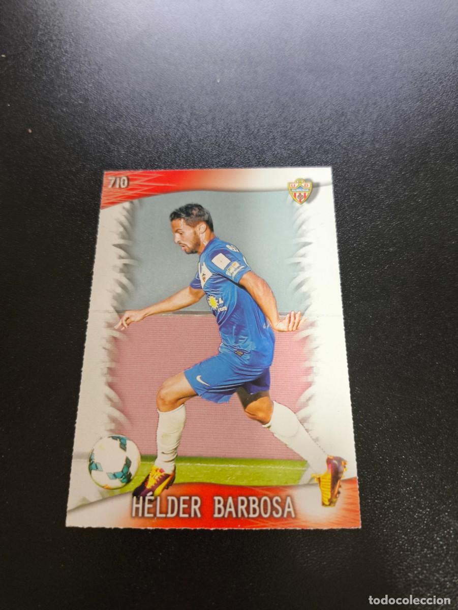 Football Stickers: 710 H&eacute;lder Barbosa ALMERIA ULTIMA HORA UH MUNDICROMO LIGA 2013 2014 13 14 PLATINUM NO PANINI ESTE