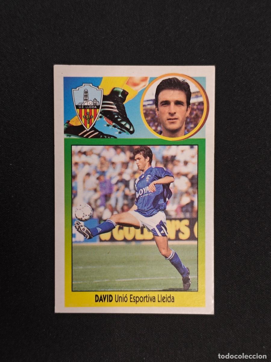 Football Stickers: CROMO LIGA ESTE DAVID LLEIDA NUNCA PEGADO SIN PEGAR 93 94 1993 1994 RA526