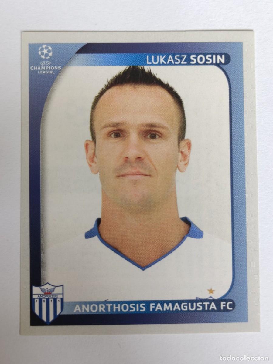 Football Stickers: #58 SOSIN (ANORTHOSIS) CHAMPIONS LEAGUE 2008/2009 PANINI