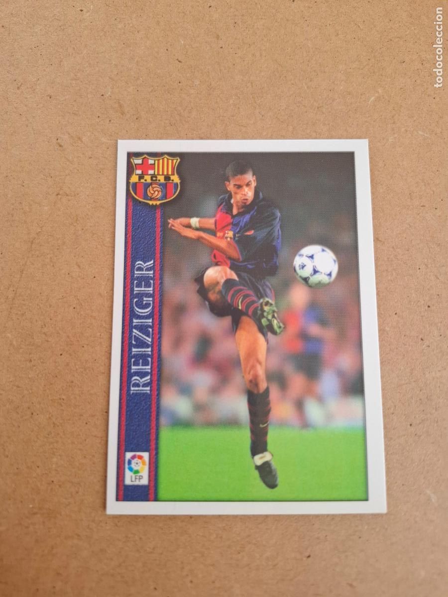 Football Stickers: MUNDICROMO 2000 2001 00 01 - 28 REIZIGER - FC. BARCELONA