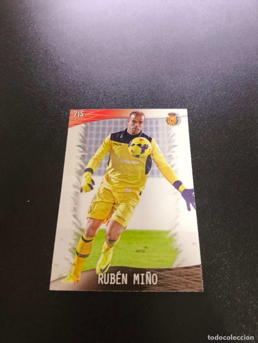 Football Stickers: 715 Rub&eacute;n Mi&ntilde;o MALLORCA MUNDICROMO LIGA 2013 2014 13 14 PLATINUM NO PANINI ESTE