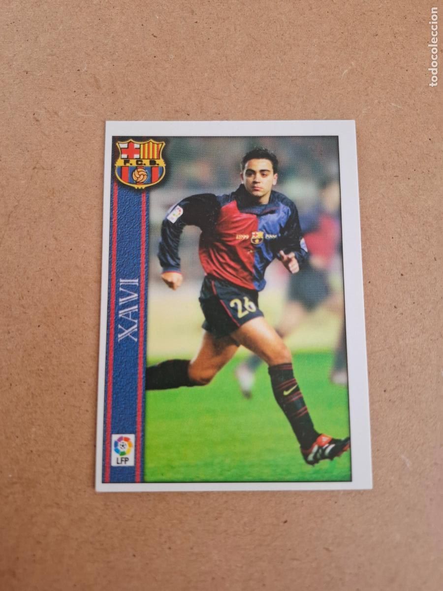 Football Stickers: MUNDICROMO 2000 2001 00 01 - 34 XAVI - FC. BARCELONA
