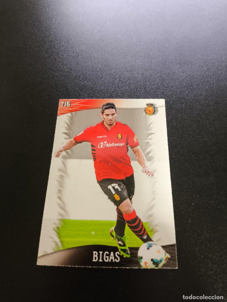 Football Stickers: 716 Bigas MALLORCA MUNDICROMO LIGA 2013 2014 13 14 PLATINUM NO PANINI ESTE