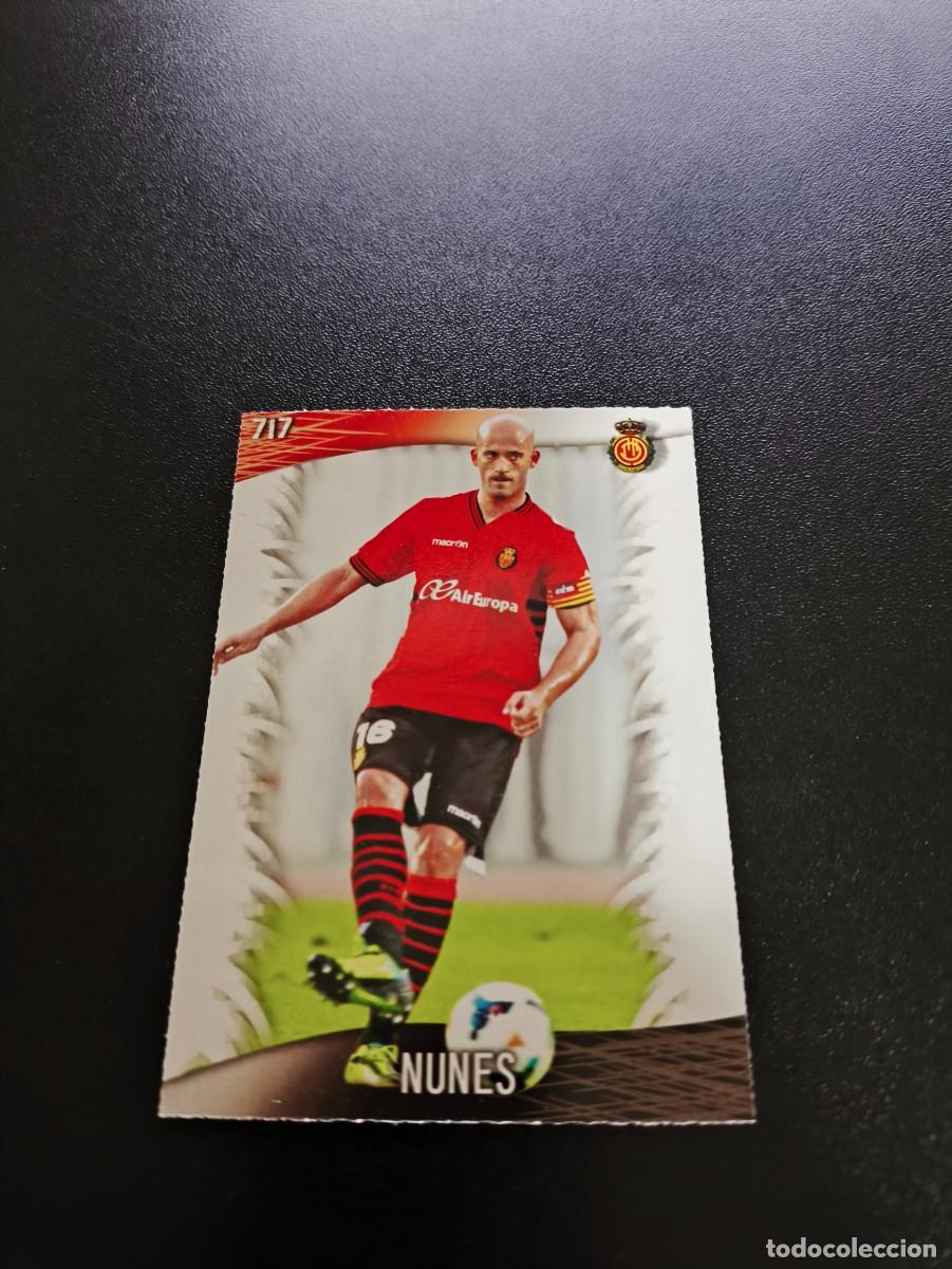 Cartes &agrave; collectionner de Football: 717 Nunes MALLORCA MUNDICROMO LIGA 2013 2014 13 14 PLATINUM NO PANINI ESTE