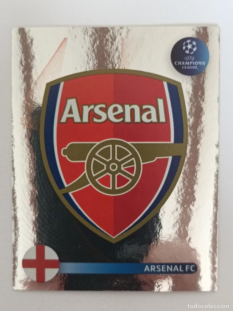 Cromos de F&uacute;tbol: #60 ESCUDO (ARSENAL) CHAMPIONS LEAGUE 2008/2009 PANINI