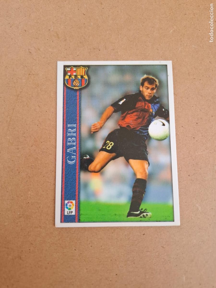 Cromos de F&uacute;tbol: MUNDICROMO 2000 2001 00 01 - 36 GABRI - FC. BARCELONA