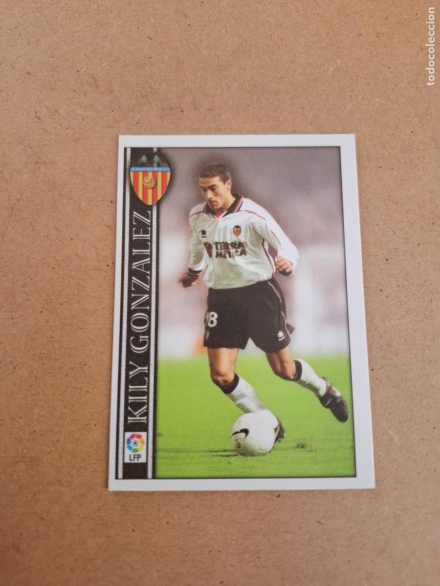 Cromos de F&uacute;tbol: MUNDICROMO 2000 2001 00 01 - 52 KILY GONZ&Aacute;LEZ ( ERROR ) - VALENCIA CF
