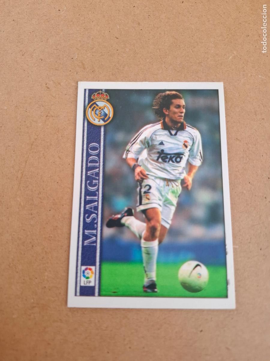 Fu&szlig;ball-Sticker: MUNDICROMO 2000 2001 00 01 - 95 MICHEL SALGADO - REAL MADRID