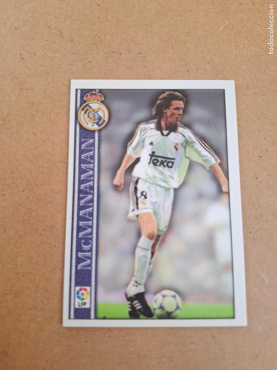 Cartes &agrave; collectionner de Football: MUNDICROMO 2000 2001 00 01 - 100 MCMANAMAN - REAL MADRID