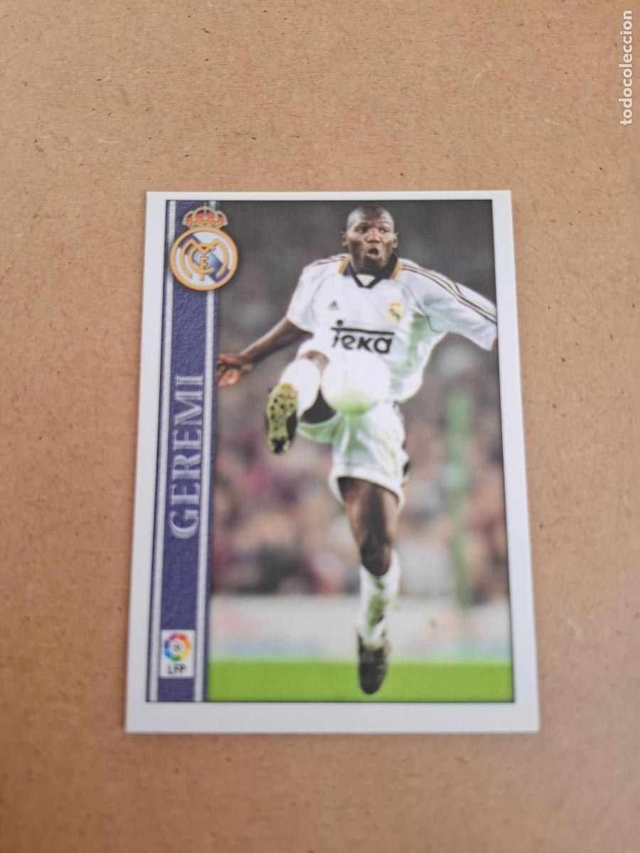 Cartes &agrave; collectionner de Football: MUNDICROMO 2000 2001 00 01 - 101 GEREMI - REAL MADRID