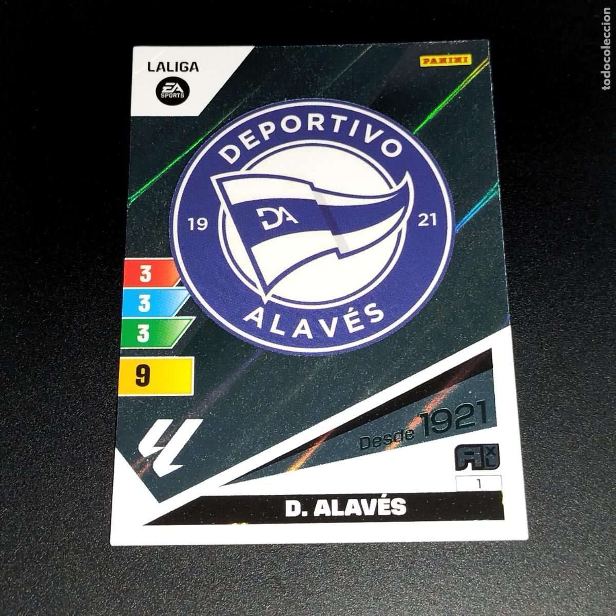 Cartes &agrave; collectionner de Football: 1 ESCUDO LOGO ALAVES CROMOS ADRENALYN XL LALIGA CARD 2023 2024 23 24 PANINI