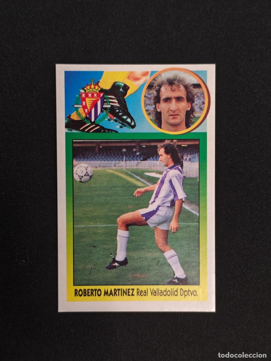 Football Stickers: CROMO LIGA ESTE ROBERTO MARTINEZ VALLADOLID BAJA NUNCA PEGADO SIN PEGAR 93 94 1993 1994 RA526
