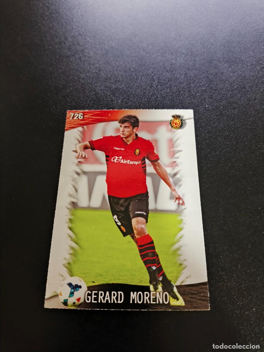Cartes &agrave; collectionner de Football: 726 Gerard Moreno MALLORCA MUNDICROMO LIGA 2013 2014 13 14 PLATINUM NO PANINI ESTE