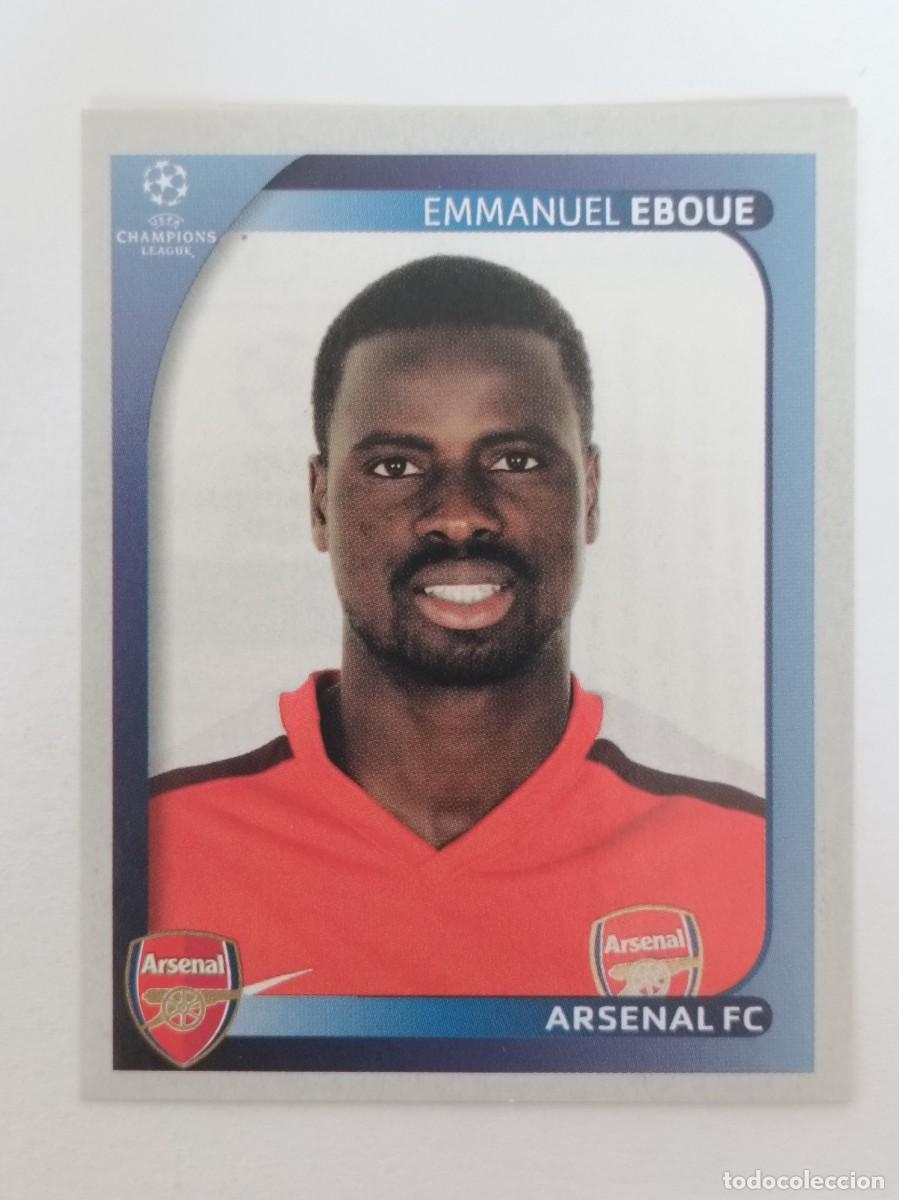 Cartes &agrave; collectionner de Football: #66 EBOUE (ARSENAL) CHAMPIONS LEAGUE 2008/2009 PANINI