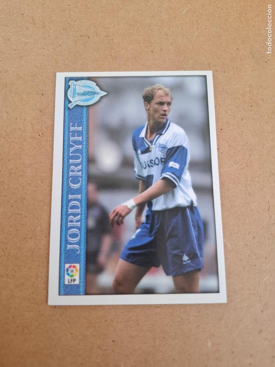 Cartes &agrave; collectionner de Football: MUNDICROMO 2000 2001 00 01 - 126 JORDI CRUYFF - D. ALAV&Eacute;S