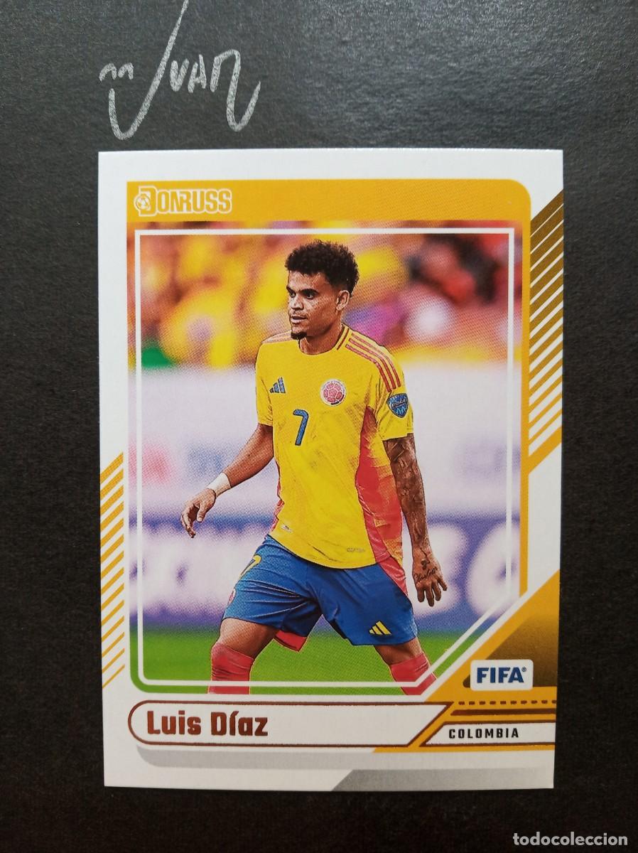 Fu&szlig;ball-Sticker: N&ordm; 91 LUIS DIAZ COLOMBIA BAYER MUNICH ⚽ PANINI &reg; DONRUSS SOCCER FIFA 2024 2025 24 25 NUEVO