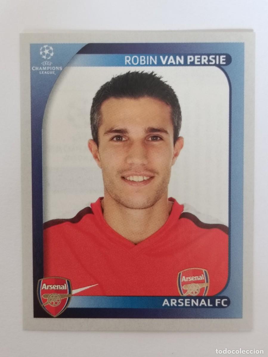 Fu&szlig;ball-Sticker: #74 VAN PERSIE (ARSENAL) CHAMPIONS LEAGUE 2008/2009 PANINI