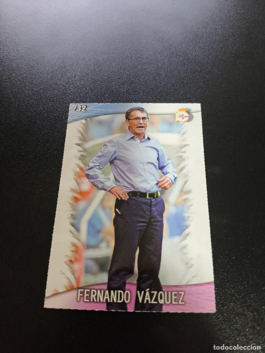 Fu&szlig;ball-Sticker: 732 Fernando V&aacute;zquez DEPORTIVO DE LA CORU&Ntilde;A MUNDICROMO LIGA 2013 2014 13 14 PLATINUM NO PANINI ESTE