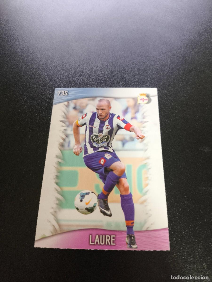 Cromos de F&uacute;tbol: 735 Laure DEPORTIVO DE LA CORU&Ntilde;A MUNDICROMO LIGA 2013 2014 13 14 PLATINUM NO PANINI ESTE
