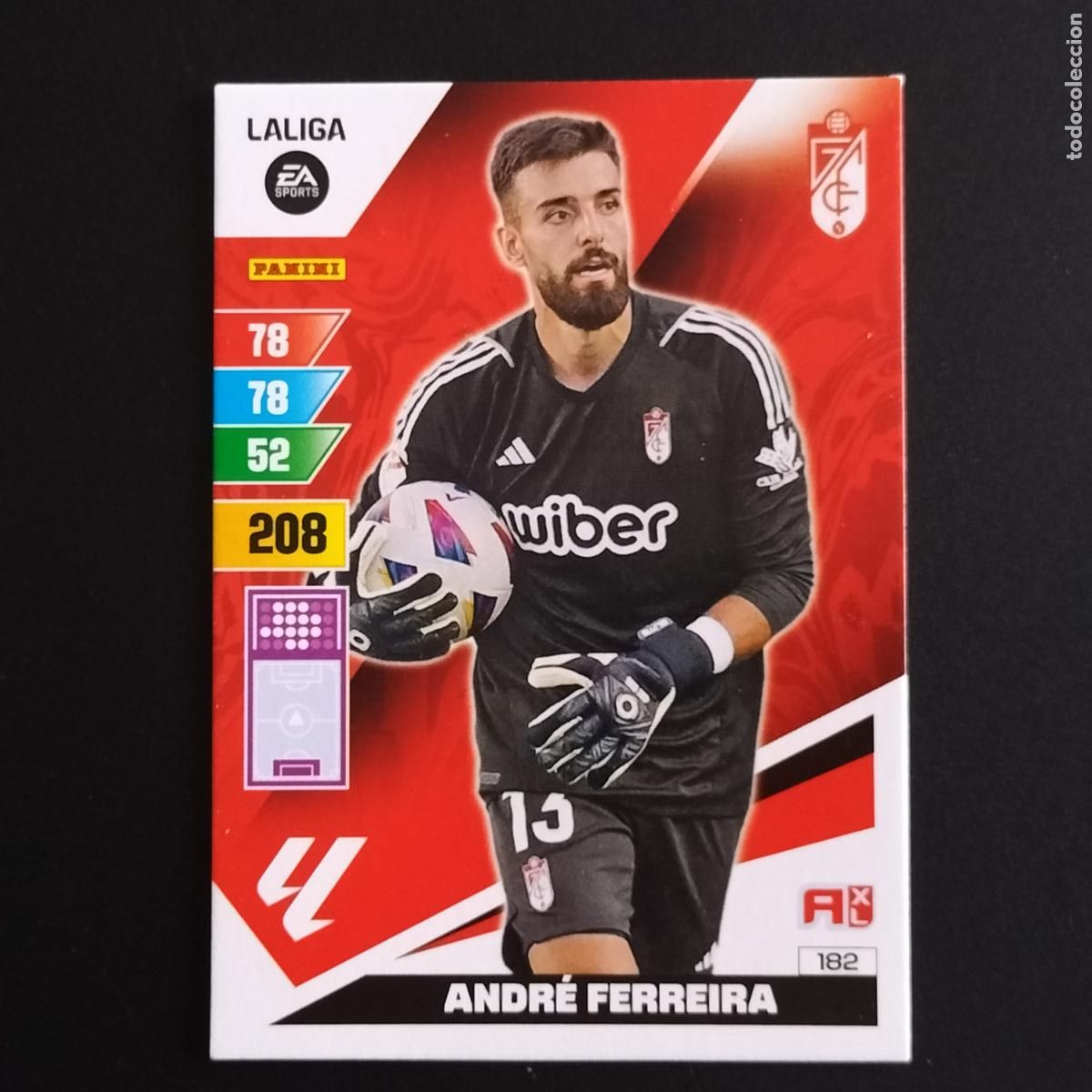 Fu&szlig;ball-Sticker: 182 ANDRE FERREIRA GRANADA CROMOS ADRENALYN XL LALIGA CARD 2023 2024 23 24 PANINI